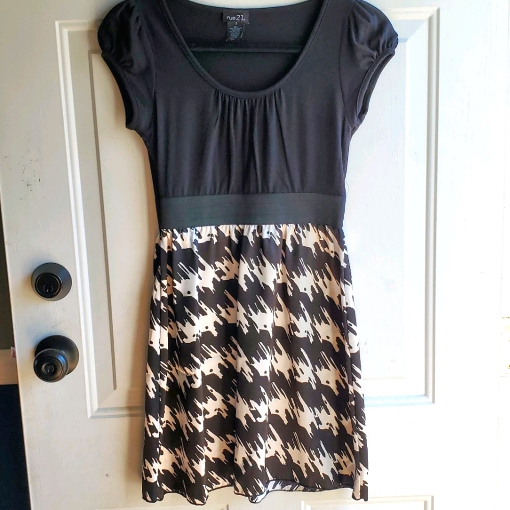 Black and White Dress